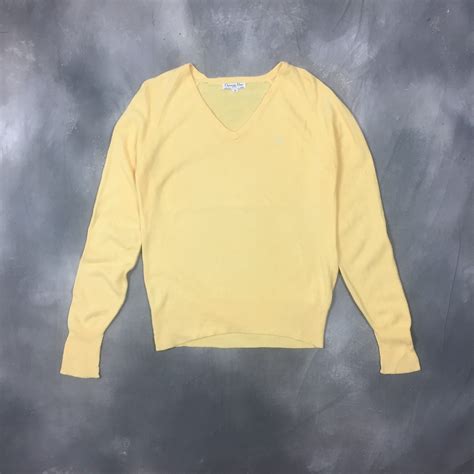 dior sweat shirt yellow|Dior sweatshirt vintage.